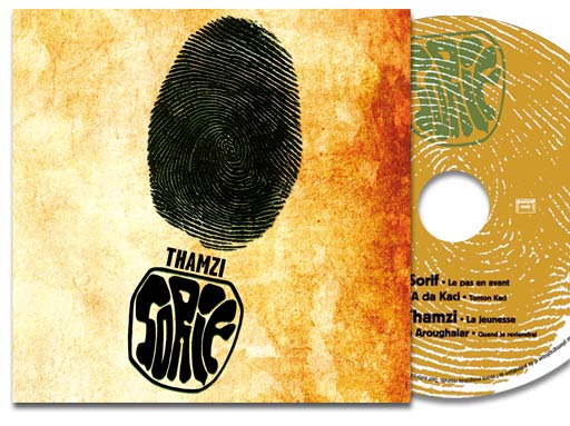 graphisme de la pochette cd du groupe SORIF