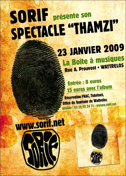 graphisme flyer groupe musique