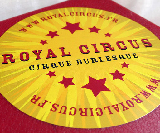 stickers cirque burlesque