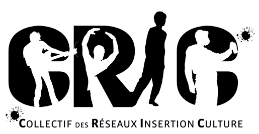 graphisme du logo cric en noir et blanc